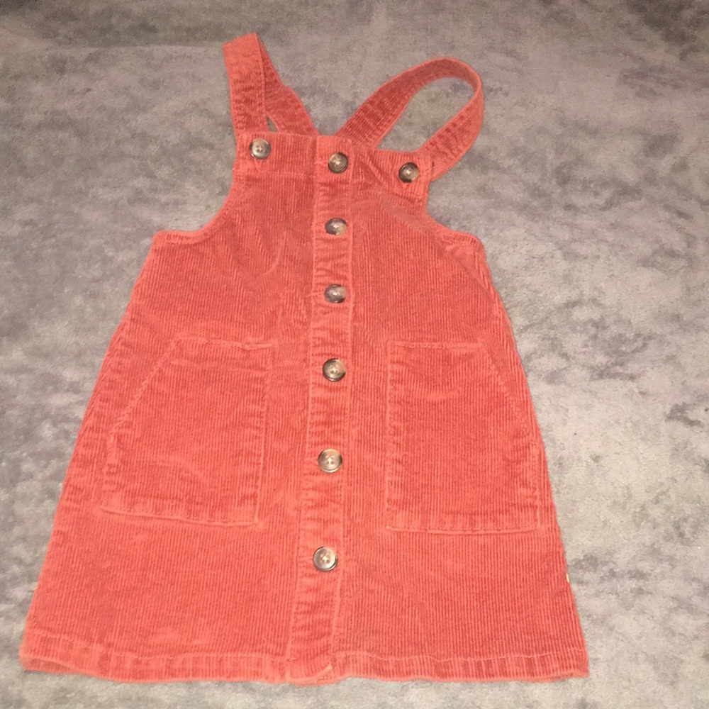 Toddler Girl Fall OverRall Dress